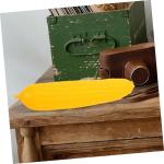 1 Satz Simulation Mais Maisdekor Requisiten Für Die Food-Fotografie Gemüse Foto Prop Spielzeug Lebensechter Mais Gefälschte Lebensmittelmodelle Essen Vorgeben Yellow Plastik 3st