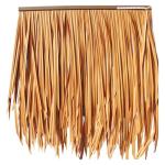Simulation Thatch Tile Plastic Natural Wild Fake Straw Artificial Fake Thatch Straw Dekoration Bauernhaus Traufe Stroh Pe Flame Retardant Plastic (Farbe: Gelb A,Größe: 1St)