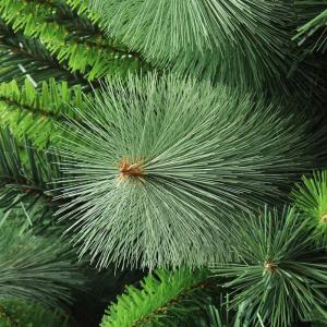 Hochwertiger Weihnachtsbaum mit Scharnier, 1,8 m, unbeleuchtet, mit Metallständer für Feiertagsdekoration, klassisch, grün, festlicher Weihnachtsbaum für Heimdekoration und Fei