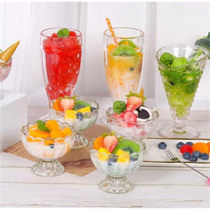 Fake Kuchen künstliche Kuchen Künstliches EIS, Realistische Simulation Pudding, Getränk, Desserts, Replik, Gefälschtes Obstsalatmodell Realistisches Essen(A)
