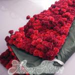 Wand Aus Großen Roten Rosen, Künstliche Blumenwand, 3D-Wand Mit Stoffrücken, Blumen-Seidenhortensie, Blumenwandpaneel, Verwendet Für Hochzeit, Gartenwand, Kirchenwand, Party(2x