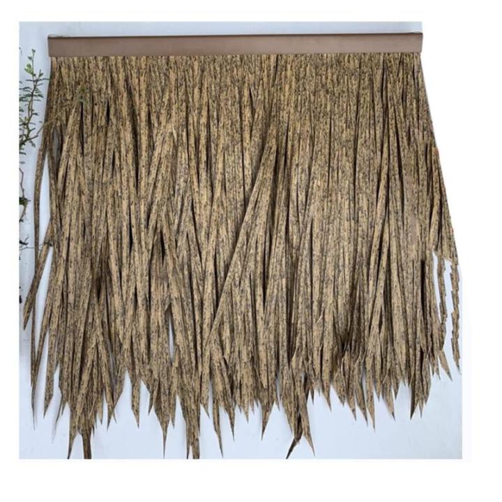 Simulatie stro plastic dakpannen stro hut stro schuur landschap stro paraplu buiten duurzame kunstmatige stro vlamvertragend nep stro kunststro kunststro kunststro