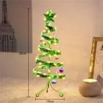 Gepersonaliseerde sneeuwpop naam kerstboom naam kerstboom kristal kerstboom cadeaus voor verjaardag kerstdecoratie geschenken voor vrouwen vrouw vriend vriend, stijl 3-2