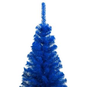 Künstlicher Weihnachtsbaum Beleuchtung & Kugeln Blau 180 cm, Tannenbaum Künstlich, Christmas Tree, Tannenbaum Deko, Weihnachtsbäume, Christbaum - 3077595
