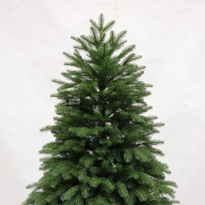 Weihnachtsbaum aus grüner PVC-Kiefer, 300 cm, unbeleuchteter künstlicher Weihnachtsbaum für den Innenbereich, mit Scharnier, schwer entflammbar, schmaler Baum für die Weihnacht