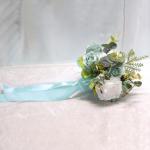 Künstlicher roter Rosen-Blumenstrauß mit Spitzenband, Blätter, Simulationsstrauß für Valentinstag, Hochzeit, Braut, Requisiten, Geschenk