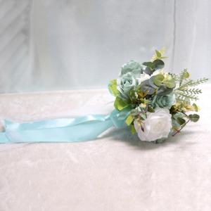 Künstlicher roter Rosen-Blumenstrauß mit Spitzenband, Blätter, Simulationsstrauß für Valentinstag, Hochzeit, Braut, Requisiten, Geschenk