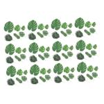 300 Stück Simulierte Schildkrötenblätter Hawaii Dekor Tropische Blätter Simulation Von Monstera Blättern Simulation Von Monstera Blättern Blumenarrangement Künstliche