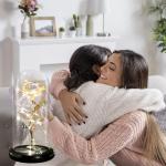 Die Schöne und das Biest Ewige Rose,Galaxy Rose Geschenk für Freundin