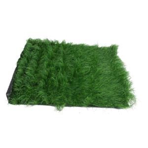 Simuliertes Stroh Hund Gras Pad gefälschte Grasmatte grüne Grasmatte künstliche Moosmatte Grasteppich Künstliche Grasmatte Dekoratives Grasdach Rasen Tiki-Stroh Sport