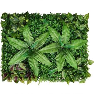 wand, kunstheg, plantenwand, groen, voor landschapsdecoratie of bruiloftsfeest, voor tuinen, hekken, binnenplaatsen, 9 stuks, 60 x 40 cm