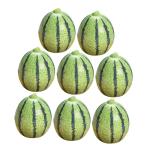 5 Sätze Künstliche Früchte Künstliche Frucht Künstliches Lebensmittel-küchenspielzeug Kunstobst Spielzeug Für Kinder Layout-szenendekor Mini-früchte Harz Green 8 Stück * 5