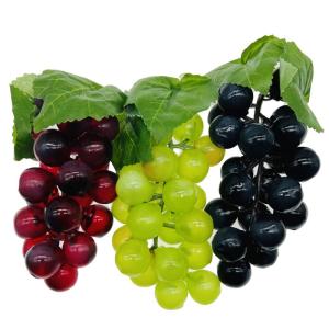 3 spiesen kunststof druiven plastic fruit kunstmatige simulatie kunstmatige kunststof druiven voor bruiloftsfeest decoratie foto rekwisieten