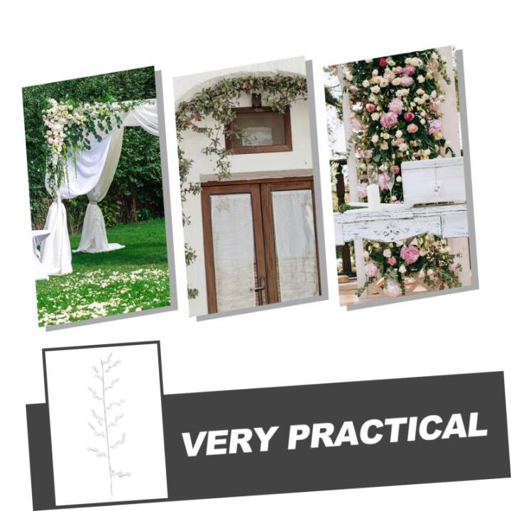 8 Stück Kristallperlen Blumen Hochzeit Pflanzen Perlen Blumenzweig Blumen Bastelperlen Acryl Blumenzweig Künstliche Blumenzweige Heimdekoration Hochzeit Blumen