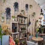 2 PCS Artificial Ivy Vine Artificial Flowers Artificial Hanging Plants Hanging Garland Vine Flower Plastic Plants for Wedding Party Garden Home Hanging Basket Decoration (Purple)