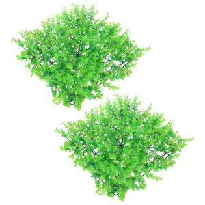 2st Kunstrasen Kunstpflanze Rasenkante Wandpflanzen Künstliches Dekor Wanddekoration Im Hintergrund Hängende Wandpflanzen Wanddekoration Für Hochzeitsfeier Wandpaneel PVC Green