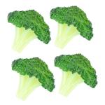8 STK Simulierter Blumenkohl Dekorative Gemüsemodelle Realistische Gemüseattrappen Kunstpflanzen realistische Brokkoli-Requisiten gefälschte Brokkolischeibe Requisiten präsenti