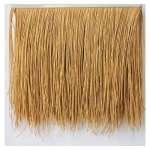 Natuurlijk Dak Kunstmatig Voor Grasdak Kunstmatige Strotegels Kunststof Palmdak Panelen Nep Stro Gazebo PVC Nep Stro 0,5 x 0,5 m/1,64 x 1,64 ft (Maat: 1 stuks) (Kleur: Geel