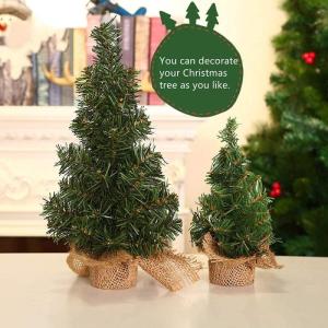 Weihnachtsbaum, Weihnachtsbäume, Ausverkauf, Kunststoff-Weihnachtsbaum, Heimdekoration, Tischdekoration, Weihnachtsbäume (Farbe: Grün, Größe: 2 Fuß/60 cm) (Grün 2 Fuß/60 cm