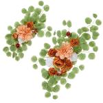 2 Stück Künstliche Hochzeitsblumendekorationen Hängende Blumenarrangements Hochzeitszeremonie Empfangsdekoration Freien