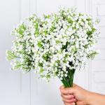 , 6 stuks, , , , , , struik, wit, voor balkon, tuin, huwelijksaanzoek, decoratie, kantoor, raam, bruiloft, buiten binnen