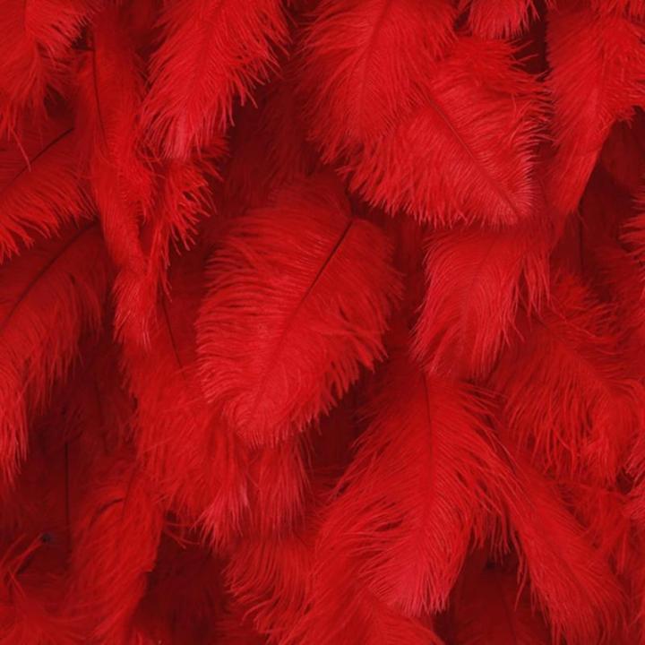 Rot Straußenpelz Stoff Feder Hintergrund Blume Wand Panel Set, Künstliche Wand Blumen Hintergrund Seide Hortensie Blumen Panel Für Foto Hintergrund Home Party Hochzeit Hintergru