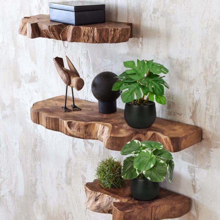 Set van 3 als echte kunstkamerplanten, decoratieve planten voor woonkamer, badkamer, hoogte ca. 15 cm, in zwarte keramische pot