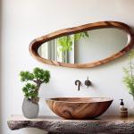 Kunstbonsai Natuurgetrouwe kunstplant als echte kunstmatige bonsaiboom met cementpot voor badkamer, kantoor, vensterbank, decoratie, hoogte 35 cm