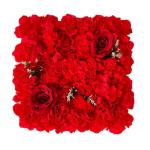 Künstliche Blumen-Wand, Für Hochzeit, Party, Draußen, Drinnen, Garten, Hinterhof, Wanddekoration, Rot(Color:30pcs)