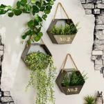2 stuks , hangende hangplanten, kunstklimopslinger voor slaapkamer, keuken, woonkamer, badkamer, balkon, kantoor, vensterbank