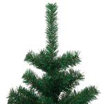 Spiral-Weihnachtsbaum mit Beleuchtung und Ständer Grün 180 cm Christbaum Dekobaum Kunstbaum mit Ständer Tannenbaum Weihnachten Künstlicher Weihnachtsbaum für Weihnachtsdeko