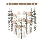 Badkamer Decor Kunstmatige Eucalyptus Groen Opknoping Muur Decor Faux Eucalyptus Bladeren Opknoping Plant Met Houten Stok Met Rustieke Boerderij Voor Slaapkamer Kwekerij Boho Woond