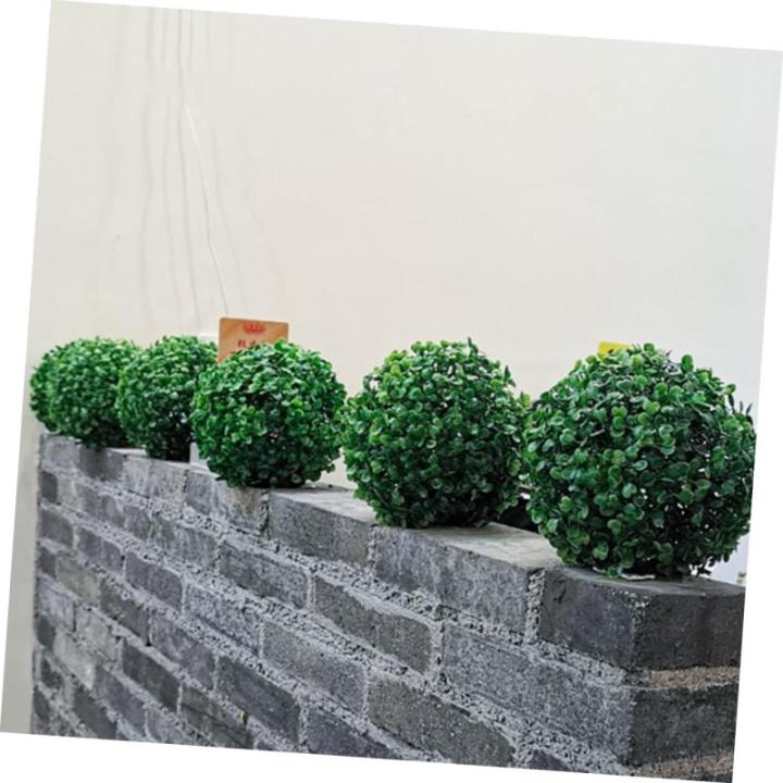 2 Sätze Blumenarrangement Topiary-baumrahmen Buchsbaum Formschnitt Topiary Sphäre Rahmen Kugelblumenregal Gestell Topiary-käfig Plumeria-Pflanzen Grünzeug Plastik Green 4 Stüc