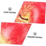 2 Sätze Künstlicher Apfel Künstliche Früchte Wohnungsdeko Red Apples Künstliche Rote Mini-äpfel Fengshui-äpfel-Figur Künstliches Modell Simulation Äpfel Dekor Schaum Pu 5 