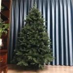 Unbeleuchtete, aufklappbare Premium-Weihnachtsbäume aus Fichte, Metallständer, aufklappbare Zweige, einfache Montage for Zuhause, Büro, Party(8FT)