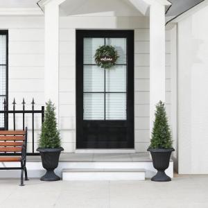 Kunstplant ceder 90 cm in pot, coniferen kunstmatig outdoor UV beschermd voor huis woonkamer tuin veranda decoratie (1 stuks)
