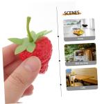 1 Satz Simulierte Erdbeeren Künstliche Erdbeeren Künstliche Schaumstofffrüchte Küchenobstmodell Obstdekor Erdbeerdekorationen Künstliche Früchte Zum Basteln 18 Stück