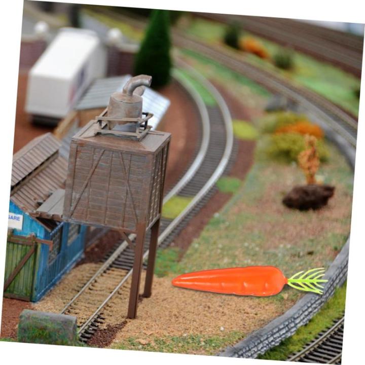 1 Satz Karotte Simulationsgemüse Puppenhaus-miniaturen Essen Möhren Mini-gemüse Mini Scale Gartendeko Rostoptik Künstliche Pflanzen Gefälschtes Gemüse Schaumstoff Styropor 25