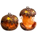 Halloween Kürbis Dekoration mit Sound Latex Schaum Lifting Design Kürbis Ornament Langlebig Ornament für Festliche Dekoration Mit Licht