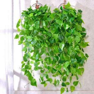 Nep klimop muur woondecoratie groene bladeren voor hotel en bruiloft tuin huis kunstmatige bladeren decor opknoping kunstmatige plant (groene dille bladeren)