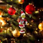 Kerstdecoratie, acryl, kerstboomversiering, groen, schattig, hangende ornamenten, kerstdecoratie, kerstversiering, feestdecoratie voor kerstfeest