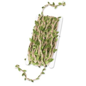 10 m kunstranken, kunstbladeren, decoratielint groene planten, lint, wijnstokken, slinger, decoratie, zijden klimop, sierband voor muur, bruiloft, knutselen, feestdecoratie