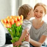 15 stuks kunsttulpen, kunsttulpen van latex, realistisch boeket van tulpen voor doe-het-zelf boeketten, bruiloft, babyfeestjes (zonsondergang)