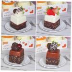 Fake Kuchen künstliche Kuchen 8 stücke Simulation Kuchen Dessert-Shop Requisiten Kuchen Modelle Kuchen Requisiten Hause Dekorative Realistisches Essen