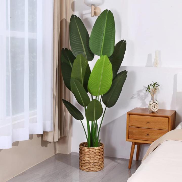CozyBox Artificial Tropical Palm Tree Fake Plant voor indoor outdoor, Perfect Faux Plants for Home Garden Office Store Decoratie, 5 feet