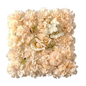 Künstliche Blumen-paneele, Für Outdoor-Indoor-hochzeitshintergrund-wanddekoration, Leicht (13,8 X 13,8 Zoll)(Color:10pcs)