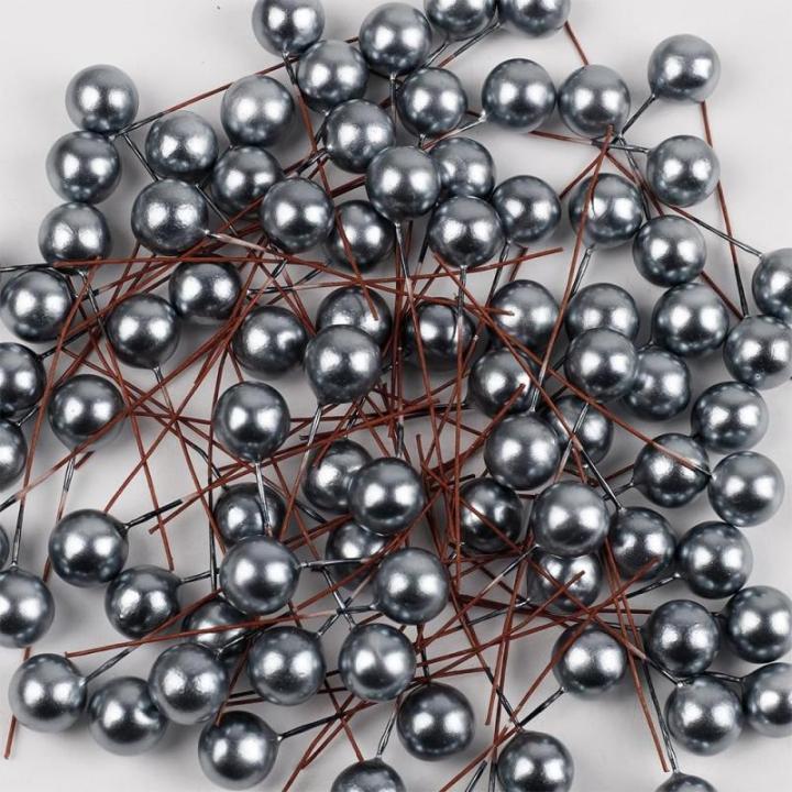200 Stück Künstliche Beeren 12mm,Dekorative Beerenstiele,Beeren Früchte,für DIY Handwerk Dekoration,Weihnachtsbaum Weihnachtskranz Tischdeko,Hochzeit,Home Decoration,Schwarz