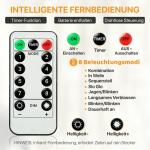 Batterij lichtketting 10 m warm wit