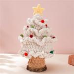 Künstlicher Weihnachtsbaum Tannenbaum Christbaum Tanne Unecht Weihnachtsdeko, Naturgetreue Spritzguss Elemente Christbaumschmuck (Rosa,Stern)