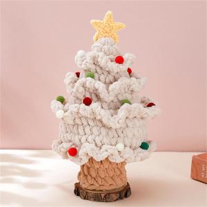 Künstlicher Weihnachtsbaum Tannenbaum Christbaum Tanne Unecht Weihnachtsdeko, Naturgetreue Spritzguss Elemente Christbaumschmuck (Beige,Stern)
